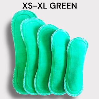 GREEN COTTON SETS OF 5 (XS-XL)
