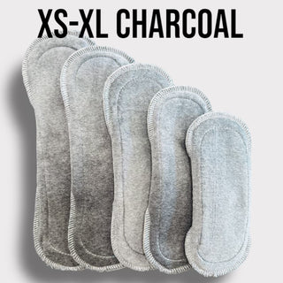 CHARCOAL GREY COTTON SETS OF 5 (XS-XL)