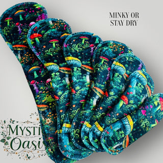 PAD MYSTIC OASIS (MINKY OR STAY DRY)