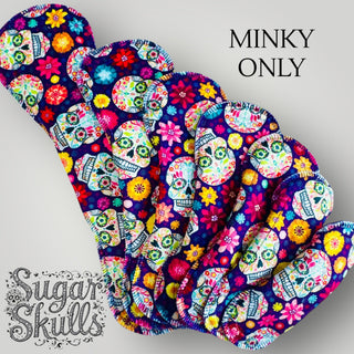 PAD SUGAR SKULLS (MINKY)