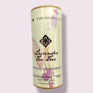 Handmade Vegan Organic Deodorant Tube