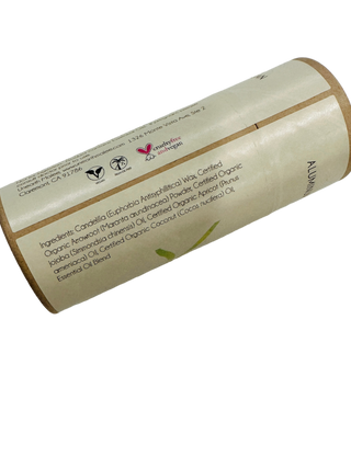 Handmade Vegan Organic Deodorant Tube