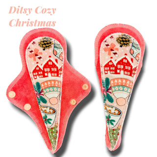 THONG PAD DITSY COZY CHRISTMAS (MINKY)
