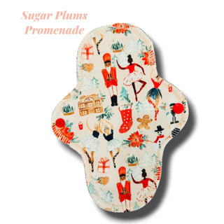 LINER LARGE SUGAR PLUMS PROMENADE (ORGANIC COTTON)