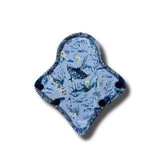 THONG LINER BLUE BLOOM (STAY DRY)