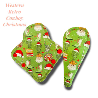THONG LINER WESTERN RETRO COWBOY XMAS (ORGANIC COTTON)