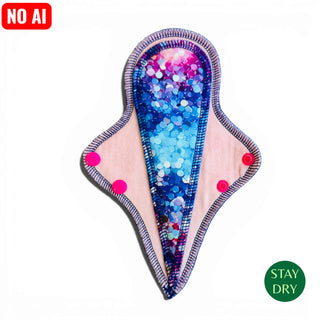 THONG PAD ELECTRIC CONFETTI (STAY DRY)