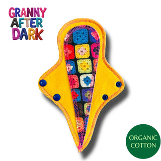 THONG PAD GRANNY AFTER DARK (ORGANIC COTTON)