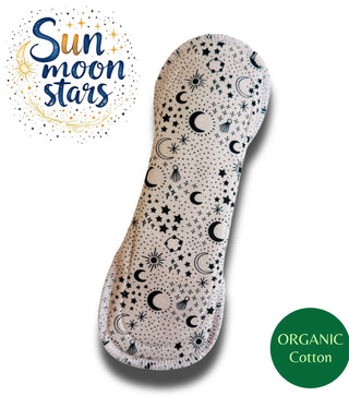 PAD SUN MOON STARS (ORGANIC COTTON)