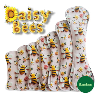 PAD DAISY BEES (BAMBOO)