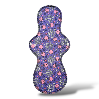 CLOTH PAD "FAFO" A-Symmetrical 16in (Silky Stay Dry)