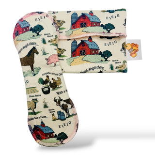 WRAPPER "E-I-E-I-O" (Natural Organic Cotton)