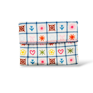WRAPPER STITCHED DOODLES (MINKY)
