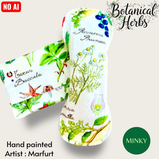 PAD BOTANICAL HERBS (MINKY OR ORGANIC COTTON)