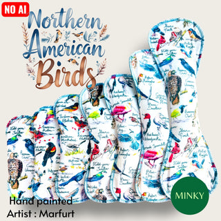 PAD NORTH AMERICAN BIRDS (MINKY)