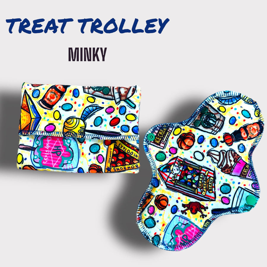 1112 TREAT TROLLEY (MINKY)