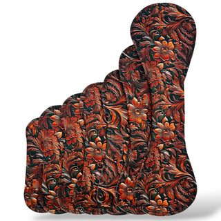 PAD TOOLED LEATHER (STAY DRY)
