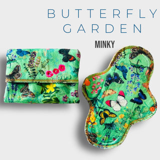 PAD BUTTERFLY GARDEN (MINKY) (DOUBLE ZORB ONLY)