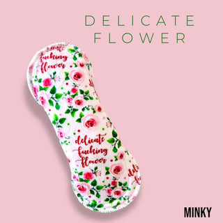 PAD DELICATE FLOWER (MINKY) DOUBLE ZORB