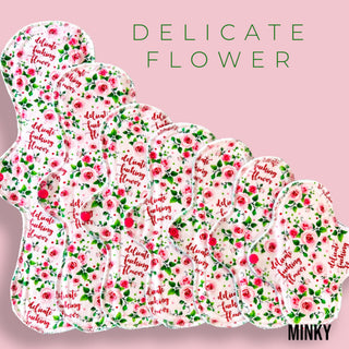 PAD DELICATE FLOWER (MINKY) DOUBLE ZORB