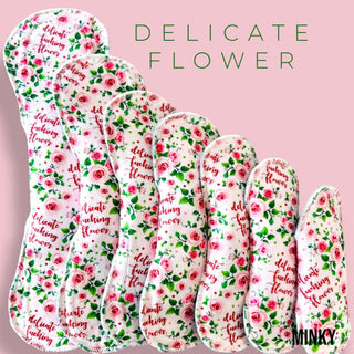 PAD DELICATE FLOWER (MINKY) DOUBLE ZORB