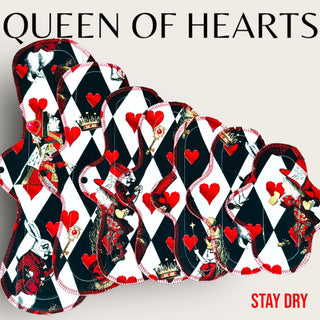 PAD 2XL 15" QUEEN OF HEARTS (STAY DRY)