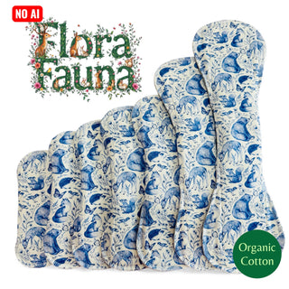 PAD FLORA FAUNA (ORGANIC COTTON)