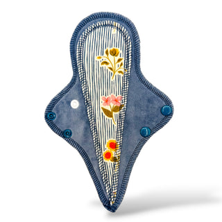 THONG PAD BELLA BLUE (ORGANIC COTTON)