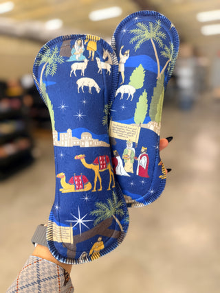 CLOTH PAD "Nativity" (Plush Polartec)