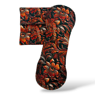 PAD TOOLED LEATHER (STAY DRY)