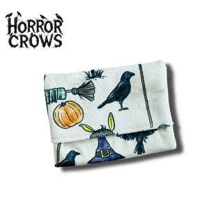 WRAPPER HORROR CROWS (MINKY)