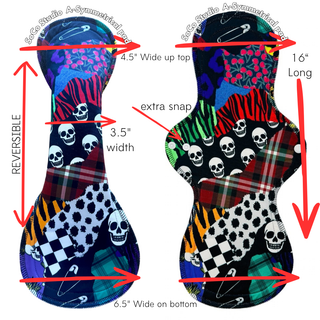 CLOTH PAD "Pivot" A-Symmetrical 16in (Lush Brushed)