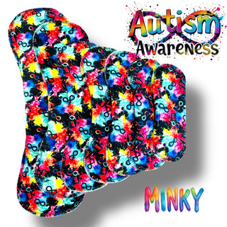 PAD AUTISM AWARENESS (MINKY)