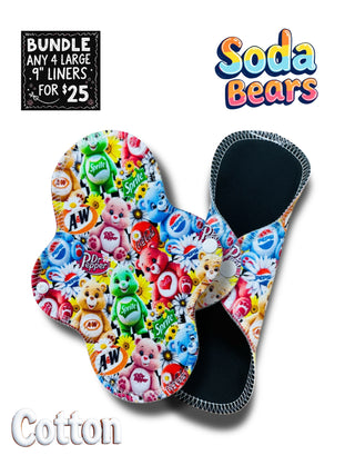 LINER LARGE SODA BEARS