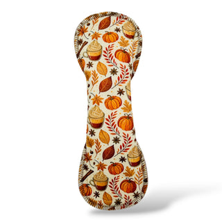 CLOTH PAD "Pumpkin Latte" (Plush Polartec)