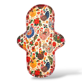 CLOTH PAD "Cluckin' Around The Xmas Tree" (Lush Brushed)
