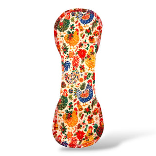 CLOTH PAD "Cluckin' Around The Xmas Tree" (Lush Brushed)