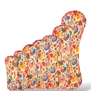 CLOTH PAD "Cluckin' Around The Xmas Tree" (Lush Brushed)