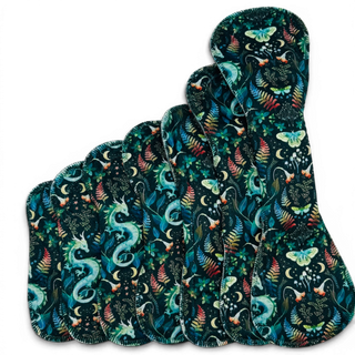 PAD WHIMSICAL DRAGONS (MINKY)