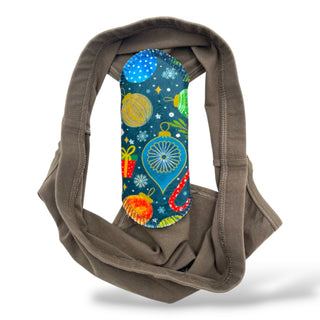 CLOTH LINER SMALL "Ditsy Holiday" (Plush Polartec)