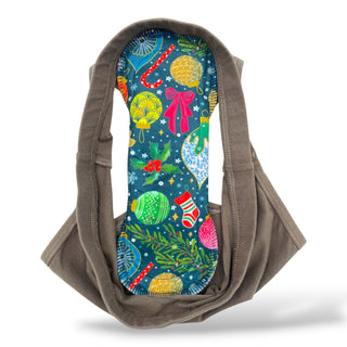 CLOTH PAD "Ditsy Holiday" (Plush Polartec)