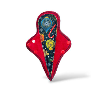 THONG PAD "Ditsy Holiday" (Plush Polartec)