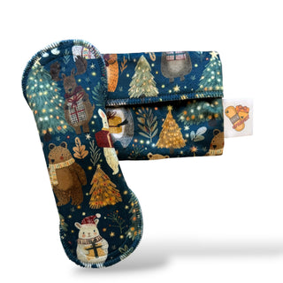 WRAPPER "Evergreen Forest" (Velvet Minky)