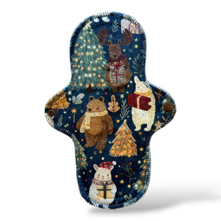 CLOTH PAD "Evergreen Forest" (Velvet Minky)