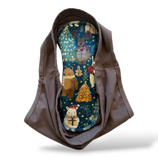CLOTH PAD "Evergreen Forest" (Velvet Minky)