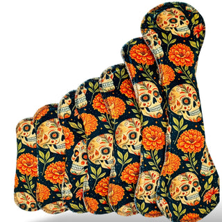 CLOTH PAD "Cempasúchil" (Velvet Minky)