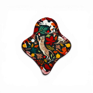 THONG LINER FELINE FOLIAGE (ORGANIC COTTON)