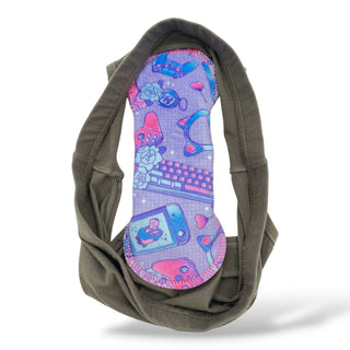 CLOTH LINER LARGE "Gamer Girl" (Velvet Minky)