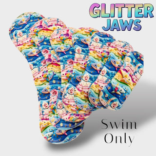 PAD GLITTER JAWS (SWIM)