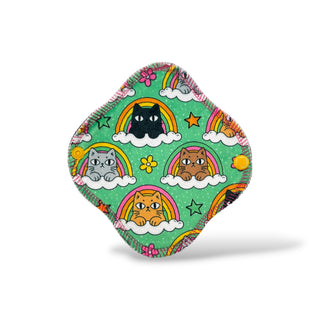CLOTH LINER SMALL "Grumpy Cat" (Velvet Minky)